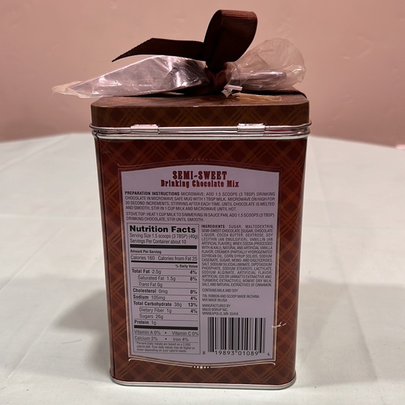 Hinged Hot Cocoa Tin - Picture 3 of 5